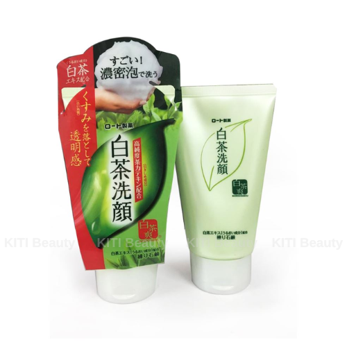 Sữa Rửa Mặt Shirochasou Rohto Chiết Xuất Trà Trắng 120g